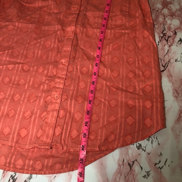 Beachlunchlounge sleeveless button front blouse size XS - Picture 8 of 8